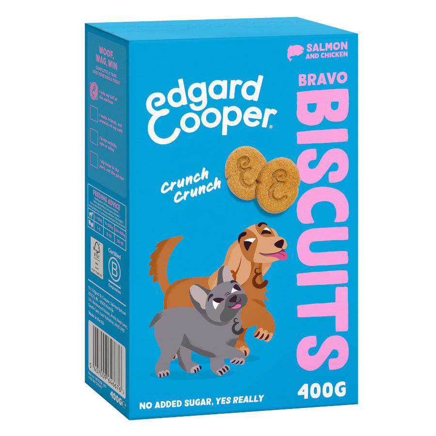 400 g Edgard & Cooper Galletas de Salm&oacute;n y Pollo para perros, , large Imagen numero 7